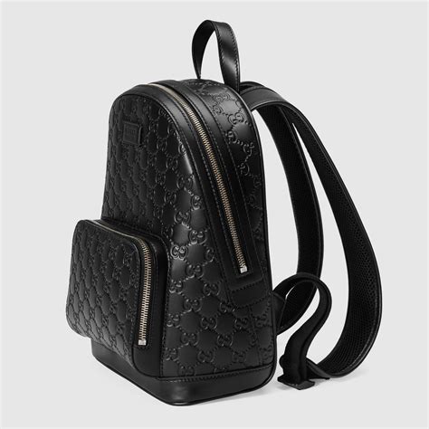 gucci black backpack replica|gucci signature backpack.